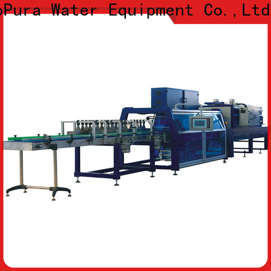 EcoPura dedicated service shrinking wrapping machine for b2b