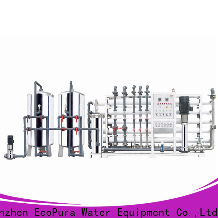 EcoPura premium quality water treatment methods solution expert for the global market