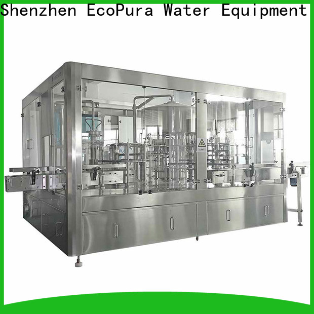 EcoPura OEM ODM mineral water filling machine overseas trader for distribution