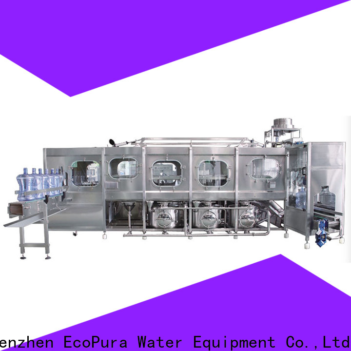EcoPura 600bph bottled water machine manufacturer for distribution