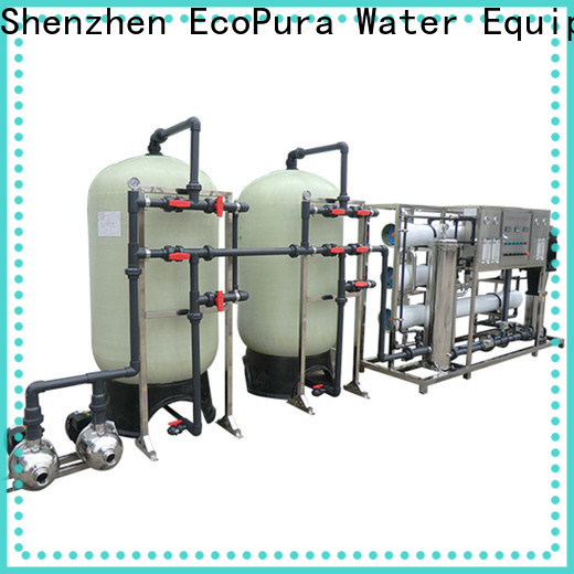 EcoPura strict inspection water treatment equipment for sale exporter for water treatment