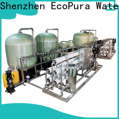 EcoPura 3m3h best water treatment systems solution expert for water purification
