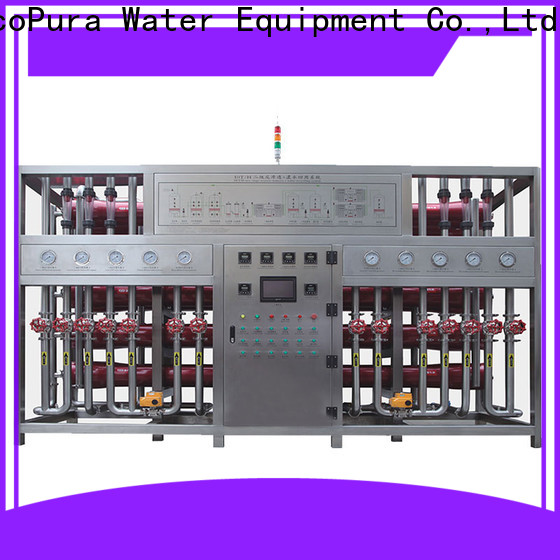 EcoPura standard water treatment equipment supplier solution expert for the global market