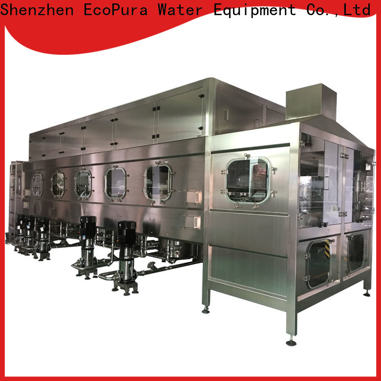 EcoPura 1500bph mineral water bottle filling machine more buying choices for distribution