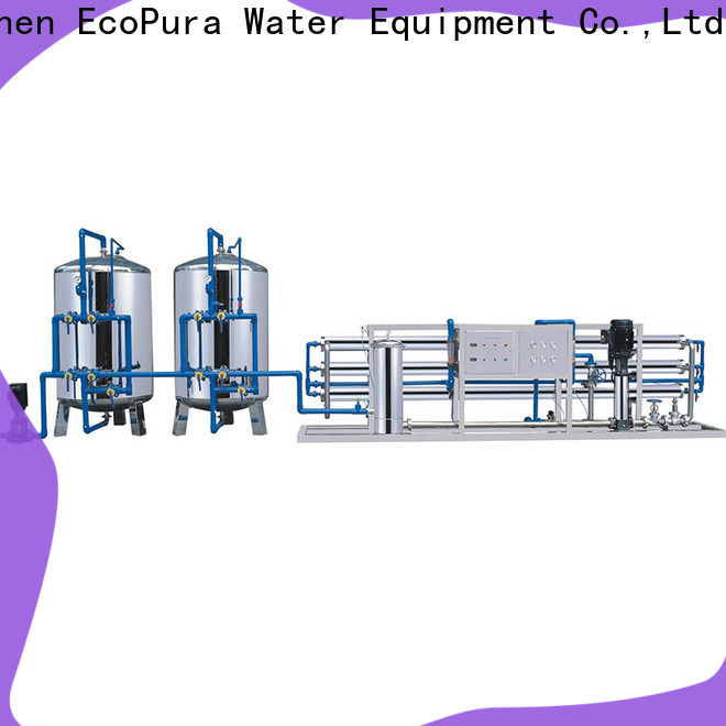 EcoPura standard water treatment machine price wholesaler trader for the global market