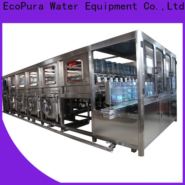 EcoPura 1500bph water bottling equipment more buying choices for distribution
