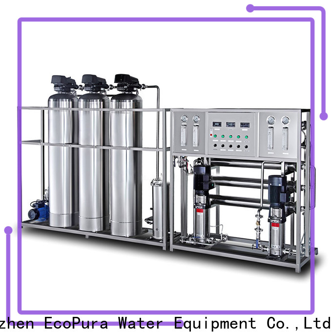EcoPura 40000lh water treatment equipment for sale exporter for the global market