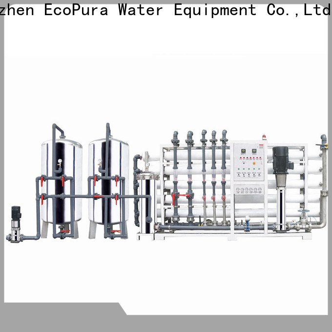 EcoPura premium quality water treatment companies solution expert for the global market