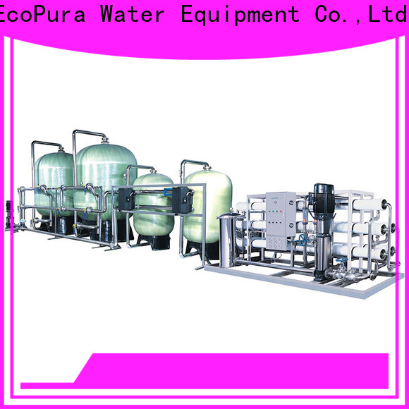 EcoPura reverse water treatment equipment supplier solution expert for the global market
