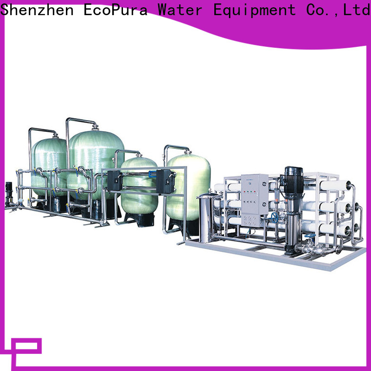 EcoPura 100% quality water treatment machine manufacturers exporter for water treatment