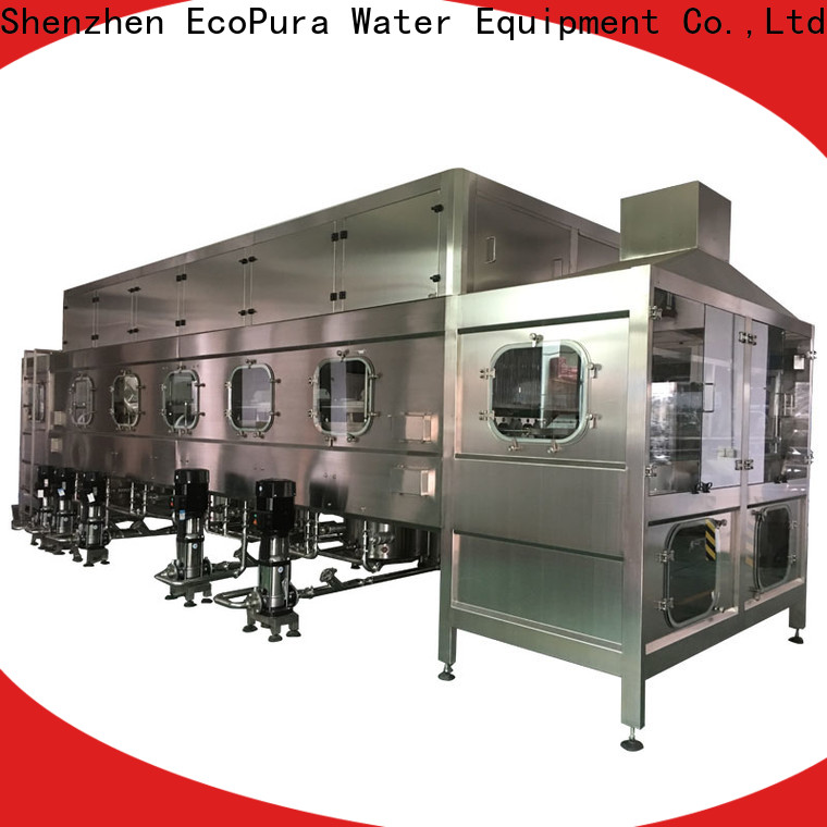 EcoPura automatic bottled water machine more buying choices for commercial production