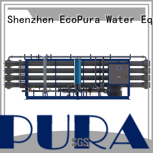 EcoPura 1900gpd6300gpd water treatment machine price wholesaler trader for the global market