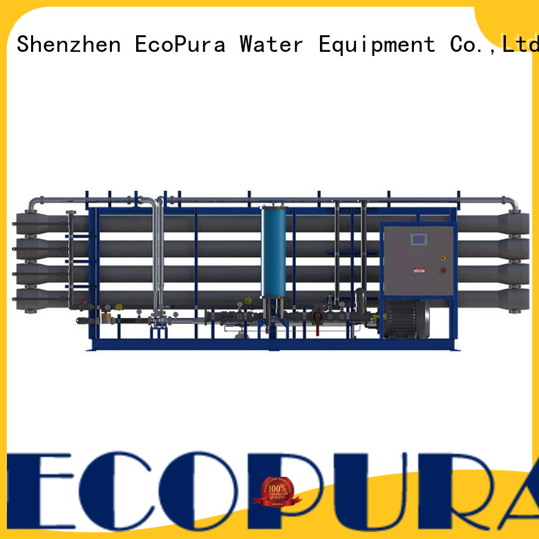 EcoPura 8m3h water treatment methods solution expert for the global market