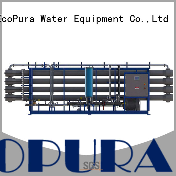 EcoPura softener water treatment machine solution expert for the global market