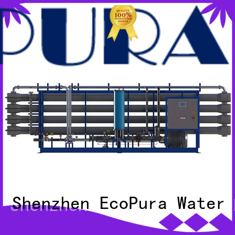 EcoPura standard water treatment products solution expert for the global market