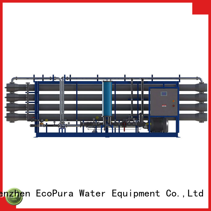 EcoPura 3m3h best water treatment systems exporter for water purification
