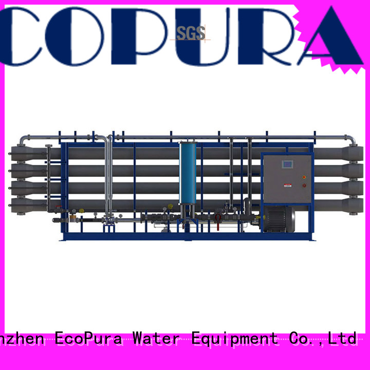 EcoPura standard water treatment machine manufacturers solution expert for water purification