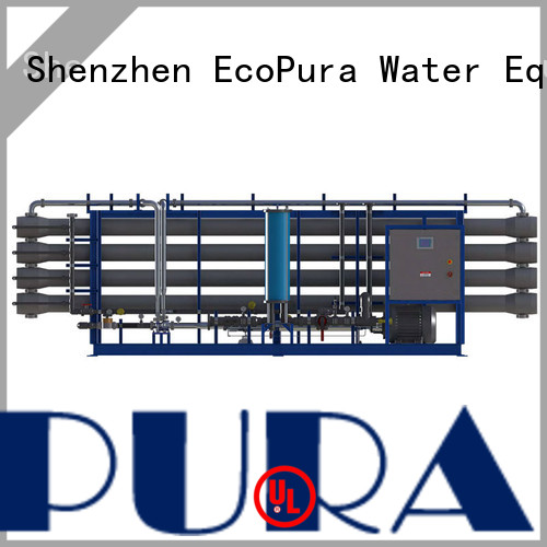 EcoPura 3m3h water treatment equipment manufacturers exporter for water purification