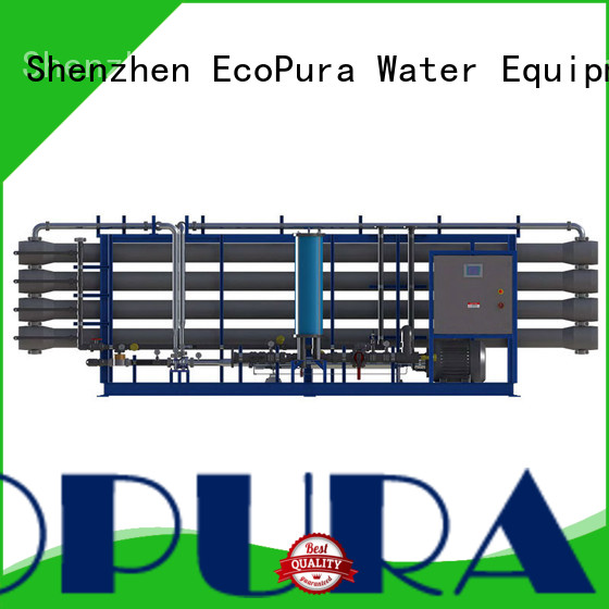 EcoPura strict inspection water treatment methods exporter for water purification