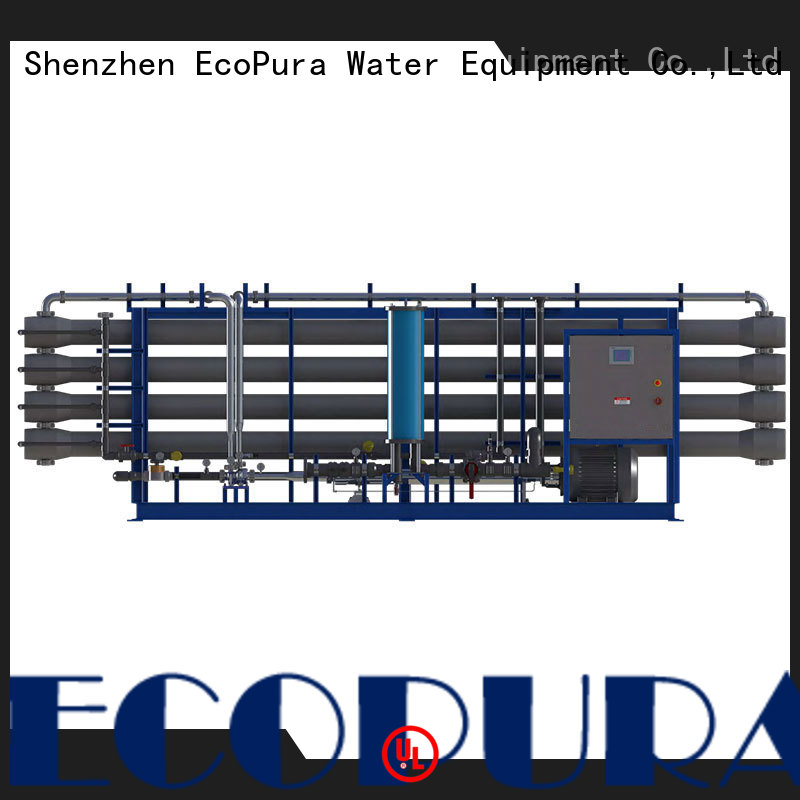 EcoPura 10m3h water treatment companies exporter for water purification